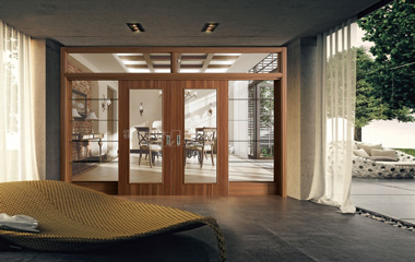 推拉间阻隔厨房烟火，窥得闲适生活